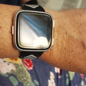 Fitbit Blaze with charger, bands, & face covers. Rarely worn less than 5 times